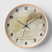 Horloge Rêver à l'horloge blanche (Recto)