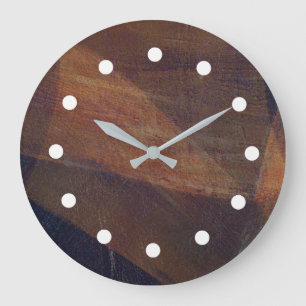 Horloge riche d'art numérique de recouvrement