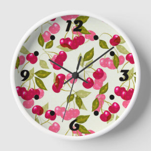 Horloge Ripe cherry
