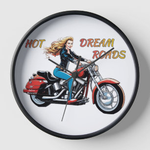 Horloge Roads Girl Hot Dream