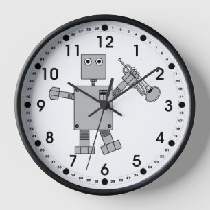 Horloge Robot de Trumpet