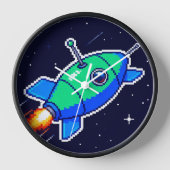 Horloge Rocket Squad Wall Clock (Recto)
