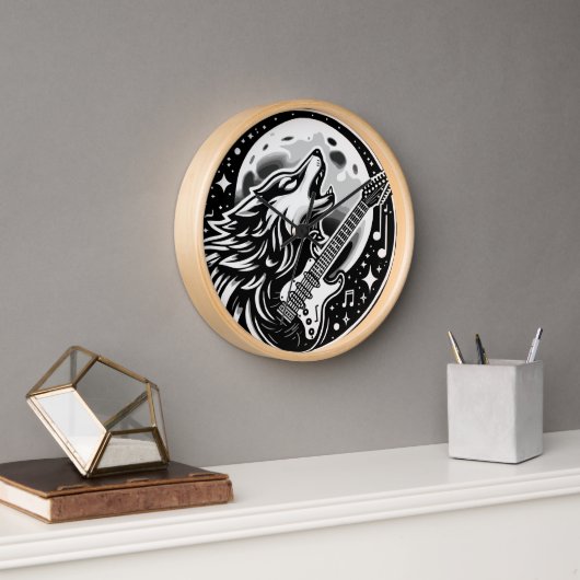 Horloge Rock'n'Howl (Bureau)