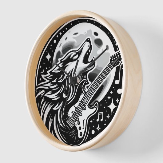 Horloge Rock'n'Howl (Angle)