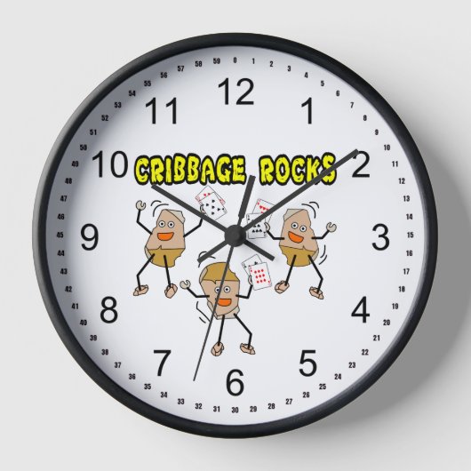 Horloge Rocks de Cribbage (Recto)
