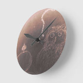 HORLOGE RONDE . (Angle)