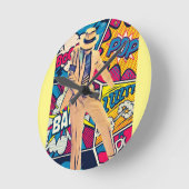 horloge ronde  (Angle)