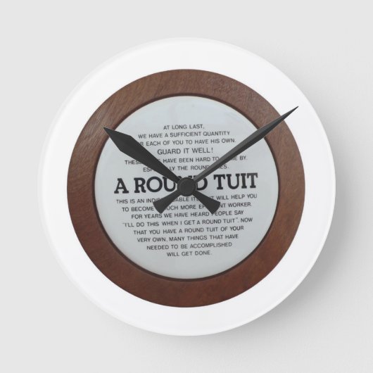 Horloge ronde (Recto)