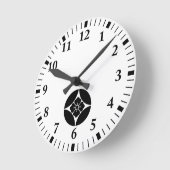 HORLOGE RONDE 七宝に花角 (Angle)