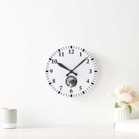 HORLOGE RONDE 日蓮宗龍の丸 ラウンド壁時計 (Maison)