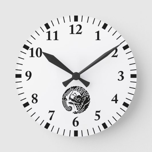 HORLOGE RONDE 日蓮宗龍の丸 ラウンド壁時計 (Recto)