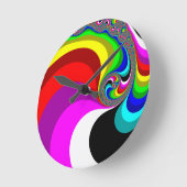 Horloge Ronde 040 Obama - Art Fractal (Angle)