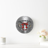 Horloge Ronde 101e division aéroportée Rakkasans (Maison)