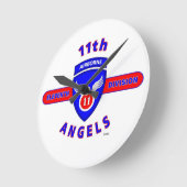 Horloge Ronde 11ème DIVISION AÉROPORTÉE "ANGES " (Angle)