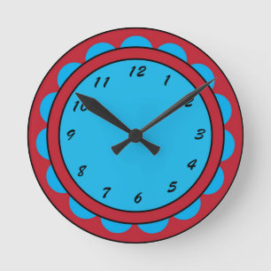 Horloge Ronde 12 Nombre de choix à choisir à partir de l'horloge