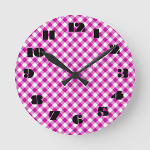 Horloge Ronde 12 Nombre de choix à choisir à partir d'une horlog