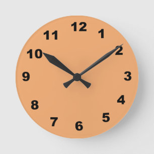 Horloge Ronde 12 Nombre de choix à choisir à partir d'une horlog