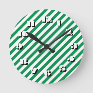 Horloge Ronde 12 Nombre de choix à choisir -Bandes-Horloge