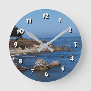 Horloge Ronde 12 Nombre de choix à choisir - Rocheuse Côte-Horlo