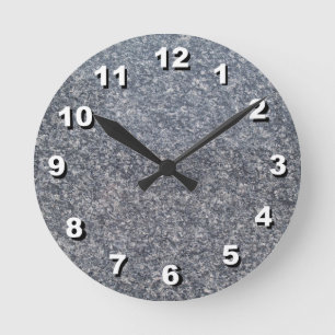 Horloge Ronde 12 Nombre de choix pour choisir l'horloge en marbr