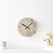 Horloge Ronde 12 papillons (Maison)