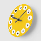Horloge Ronde 12 spots (Angle)