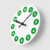 Horloge Ronde 12 spots (Angle)