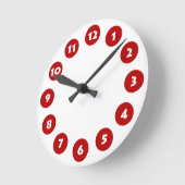 Horloge Ronde 12 spots (Angle)