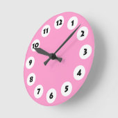 Horloge Ronde 12 spots (Angle)