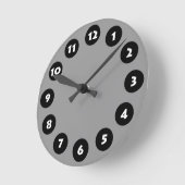 Horloge Ronde 12 spots (Angle)