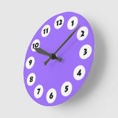 Horloge Ronde 12 spots (Angle)