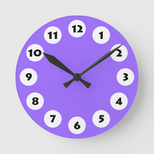 Horloge Ronde 12 spots (Recto)