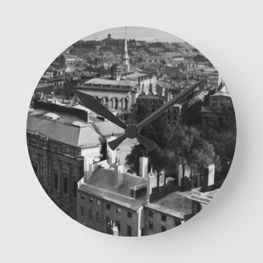 Horloge Ronde 1859 : Une vue de Boston semblant du sud (Recto)