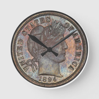Horloge Ronde 1894-S Barber Dime