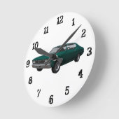 Horloge Ronde 1968 Chevelle SS : Wall Clock (Angle)