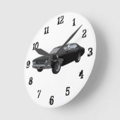 Horloge Ronde 1969 Chevelle SS:Horloge murale (Angle)