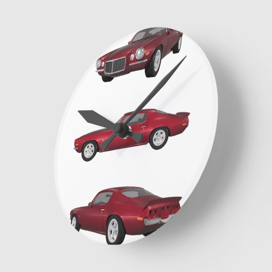 HORLOGE RONDE 1972: (Angle)