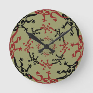 HORLOGE RONDE 24 GECKOS