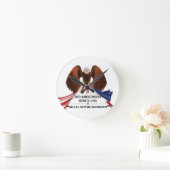 Horloge Ronde 2e amendement Oreiller (Maison)