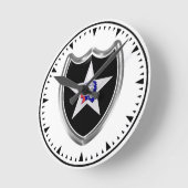 Horloge Ronde 2e division d'infanterie  (Angle)