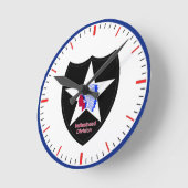 Horloge Ronde 2e division d'infanterie (Angle)