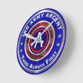Horloge Ronde 3e armée ARCENT souvenir (Angle)