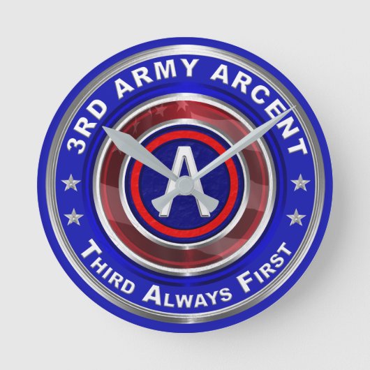Horloge Ronde 3e armée ARCENT souvenir (Recto)