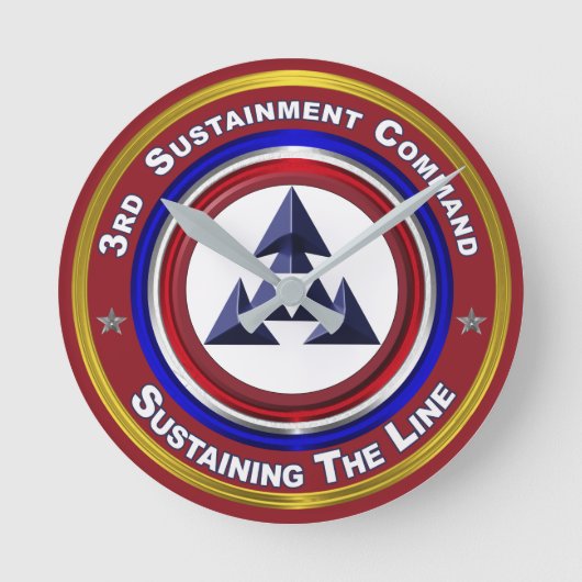 Horloge Ronde 3e conservation des commandes de développement dur (Recto)