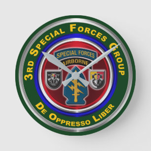 Horloge Ronde 3rd Operations spéciales