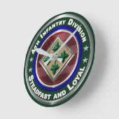 Horloge Ronde 4e division d'infanterie (Angle)