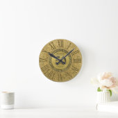 Horloge Ronde 50e anniversaire du Mariage d'or (Maison)