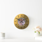 Horloge Ronde 50e Golden Wedding Anniversary (Maison)