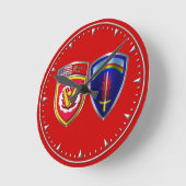 Horloge Ronde 59e brigade d'ordonnance (Angle)