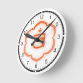 Horloge Ronde 7 Chakras Massage Room Clocks (Angle)
